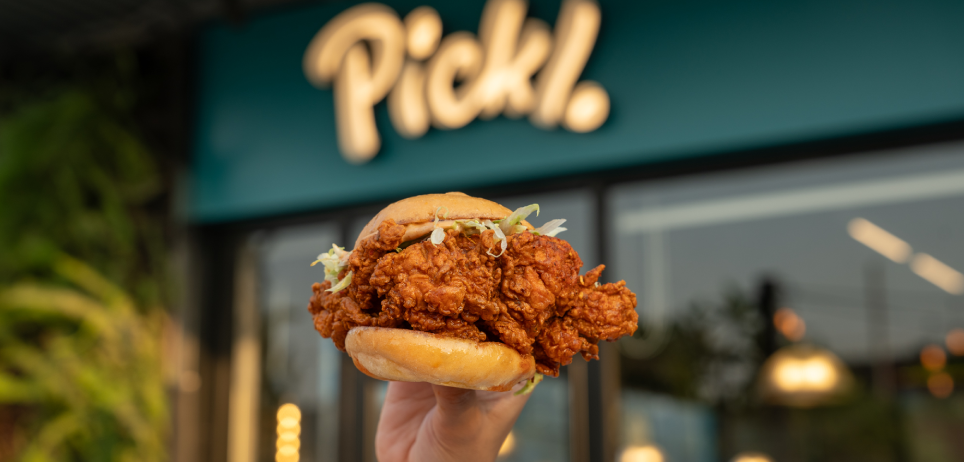 Grabbing a bite at Pickl is now available in Egypt